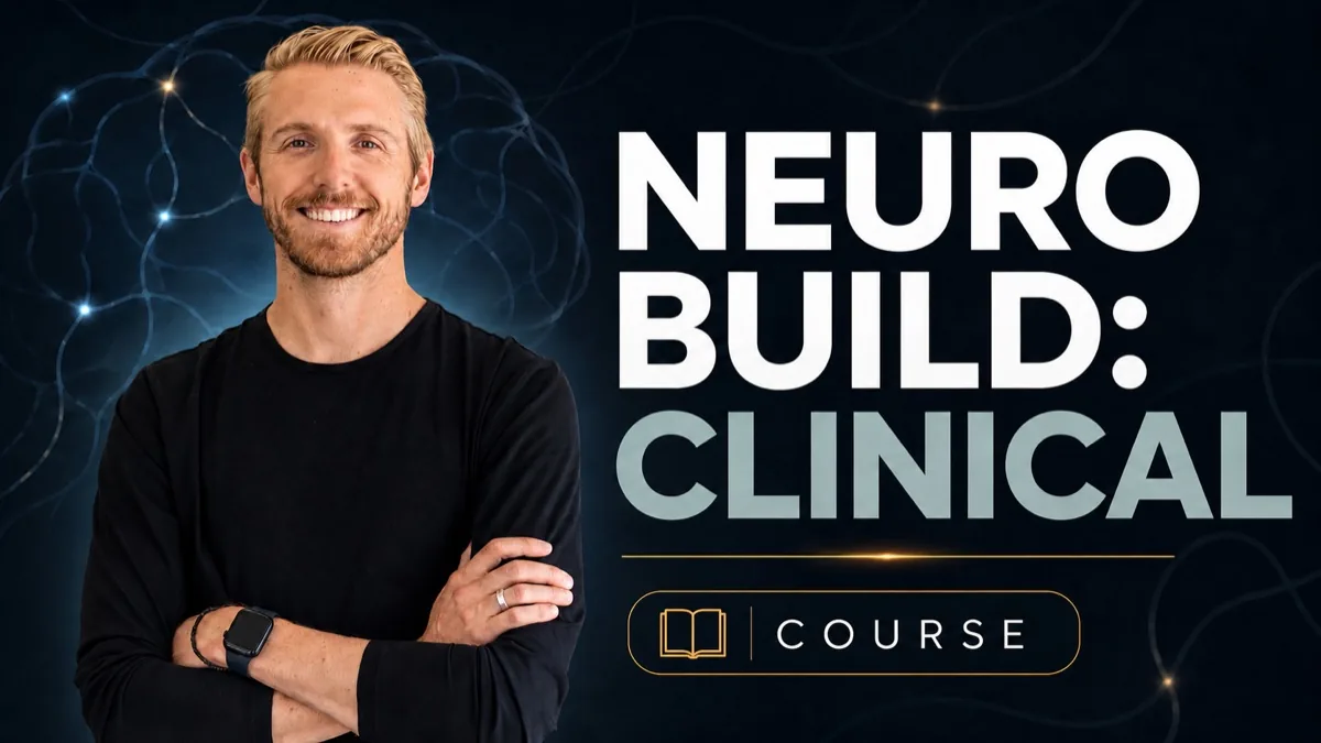 Dr. Josh Madsen - Neuro Build Clinical course